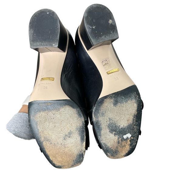 GUCCI Marmont Mid Heel Fringe Classic Pumps \\ 38 (8) - Picture 8 of 10